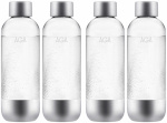 4-pack AGA AQVIA Steel 1L, PET bottle