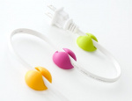 Cable holder-Cable clip Mini, 6-pack (Yellow/Pink/Green) Cable holder-Cable clip Mini, 6-pack (Yellow/Pink/Green)