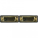 DELTACO DVI monitorkabel Dual Link, DVI-D ha - ha 2m