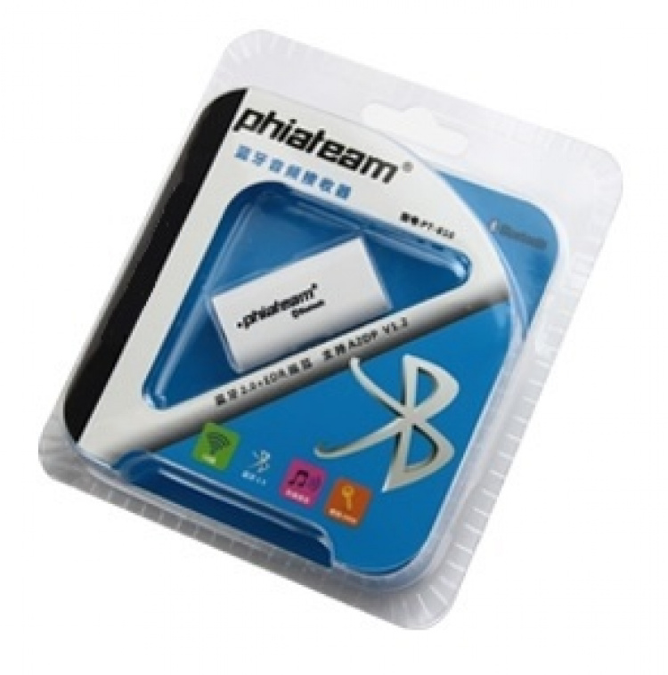 Wireless audio in the car! Bluetooth Music Receiver (White) Wireless audio in the car! Bluetooth Music Receiver (White)