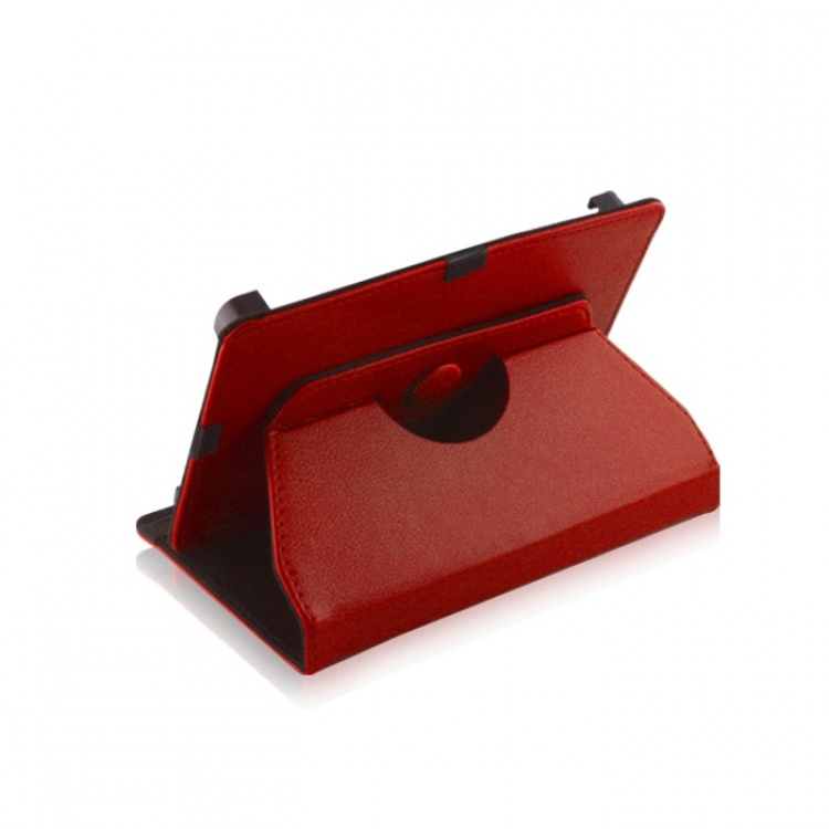 Protective case with rotatable stand 360°, red, universal, 10 Protective case with rotatable stand 360°, red, universal, 10