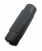 Adapter 3.5mm female - 3.5mm female (Black)