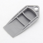 Door stop, rubber (Grey)