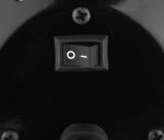 DELTACO USB-fläkt, bordsmodell, aluminium, svart