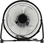 DELTACO USB-fläkt, bordsmodell, plast, svart