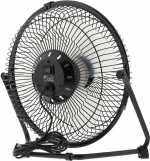 DELTACO USB-fläkt, bordsmodell, plast, svart