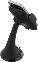 DELTACO car holder for smartphone, adjustable with suction cup, black DELTACO car holder for smartphone, adjustable with suction cup, black