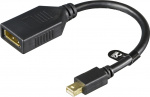 DELTACO Mini DisplayPort to DisplayPort, Ultra HD at 60Hz, 0,2m, DELTACO Mini DisplayPort to DisplayPort, Ultra HD at 60Hz, 0,2m,