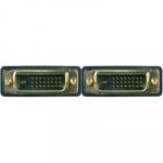 DELTACO DVI monitorkabel Dual Link, DVI-D ha - ha 10m