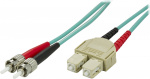 DELTACO OM3 fiberkabel ST - SC, duplex, multimode, 50/125, 5m DELTACO OM3 fiberkabel ST - SC, duplex, multimode, 50/125, 5m