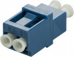 DELTACO Snap-in fiber mating sleeve, 2xLC-LC, Single mode, duplex, blu DELTACO Snap-in fiber mating sleeve, 2xLC-LC, Single mode, duplex, blu