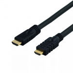 DELTACO active HDMI cable, HDMI High Speed with Ethernet, 15m, black DELTACO active HDMI cable, HDMI High Speed with Ethernet, 15m, black