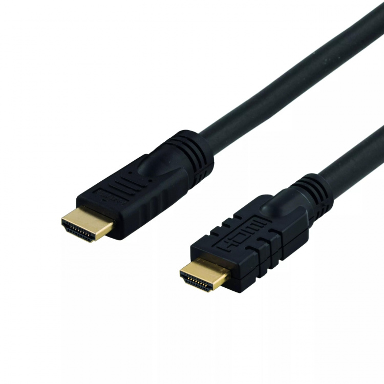 DELTACO active HDMI cable, HDMI High Speed with Ethernet, 15m, black DELTACO active HDMI cable, HDMI High Speed with Ethernet, 15m, black