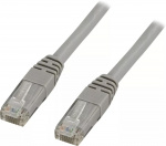 DELTACO U/UTP Cat6 patchkabel 50m, grå