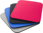 DELTACO mouse pad, fabric covered rubber, 6mm blue (KB-1B)