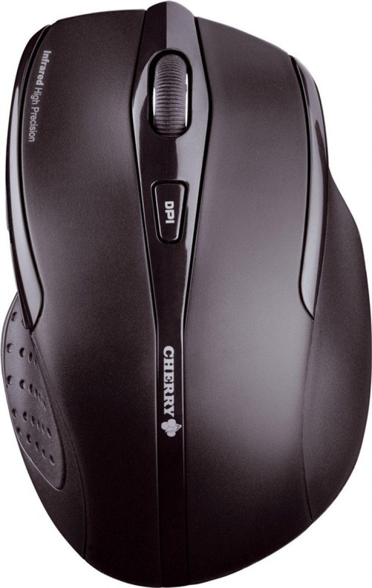 Cherry wireless optical mouse, 4 buttons+scroll, black (JW-T0100)