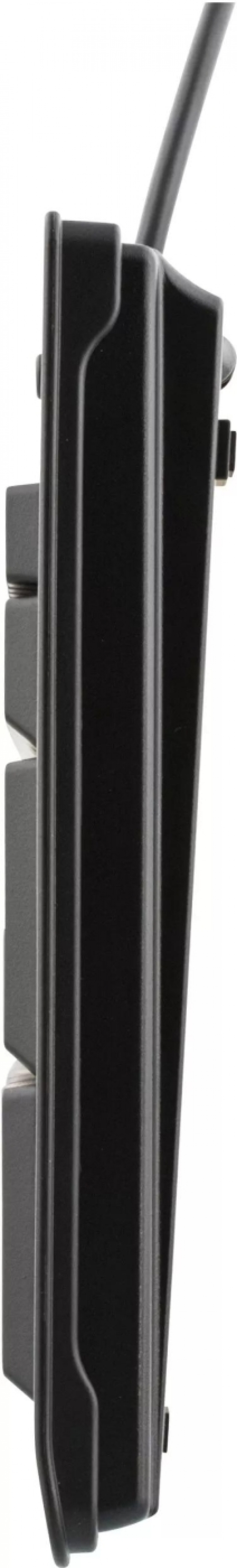 DELTACO tangentbord med bakgrundsbelysning, USB, blått ljus, svart