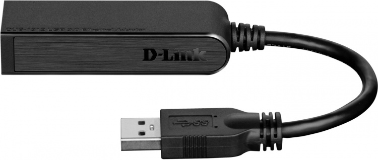 D-Link USB 3.0 nätverksadapter, svart D-Link USB 3.0 nätverksadapter, svart