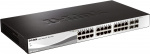 D-Link 24x 10/100/1000 Base-T ports with 4 x 1000Base-T /SFP ports
