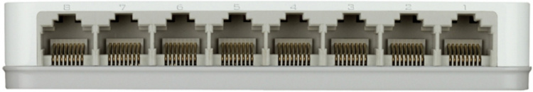 D-link 8-Port Gigabit Easy Desktop Switch, switch 8x10/100/1000, svart