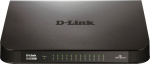 D-Link GO 24-port gigabit switch, svart