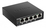 D-Link 5-Port Fast Ethernet PoE Desktop Switch