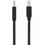DELTACO PRIME USB 2.0 kabel Typ A hane - Typ B hane, aktiv, 10m, svart
