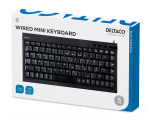 DELTACO minitangentbord USB, svart