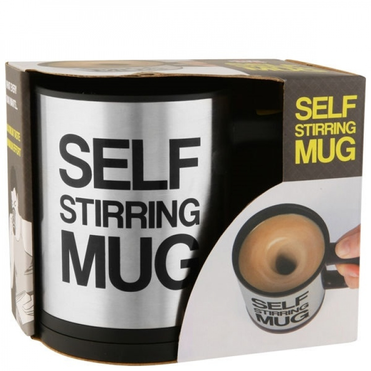Self Stirring Mug - Kaffemuggen från framtiden
