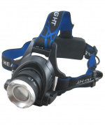 Headlamp T6 LED, Zoom, 650lm