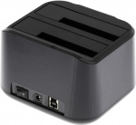 DELTACO USB 3.0 dockningsstation med kloning, 2x 2,5/3,5 DELTACO USB 3.0 dockningsstation med kloning, 2x 2,5/3,5