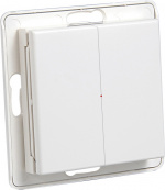 Nexa Pro WTE-2 Wireless Wall Transmitter, 2-way, live without frame, 433MHz (14712) Nexa Pro WTE-2 Wireless Wall Transmitter, 2-way, live without frame, 433MHz (14712)