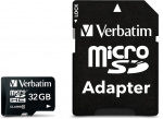 Verbatim microSDHC, 32GB, Class 10, inkl adapter