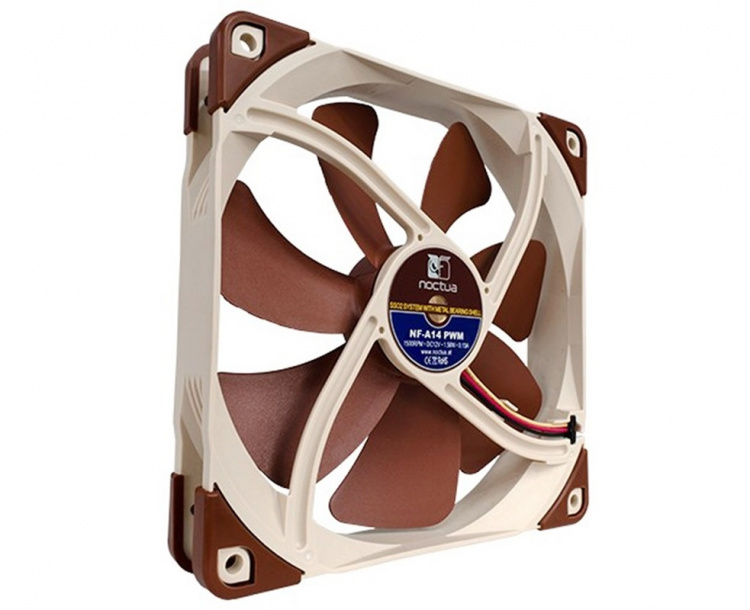 Noctua Chassifläkt 140mm, (NF-A14-PWM)