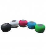 Waterproof Bluetooth speaker with suction cup (Black)