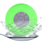 Waterproof Bluetooth Speaker with Suction Cup (Green)