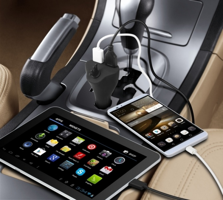 Technaxx Magnetic Car Holder for Smartphones & Tablets + Car Charger (TE09) Technaxx Magnetic Car Holder for Smartphones & Tablets + Car Charger (TE09)