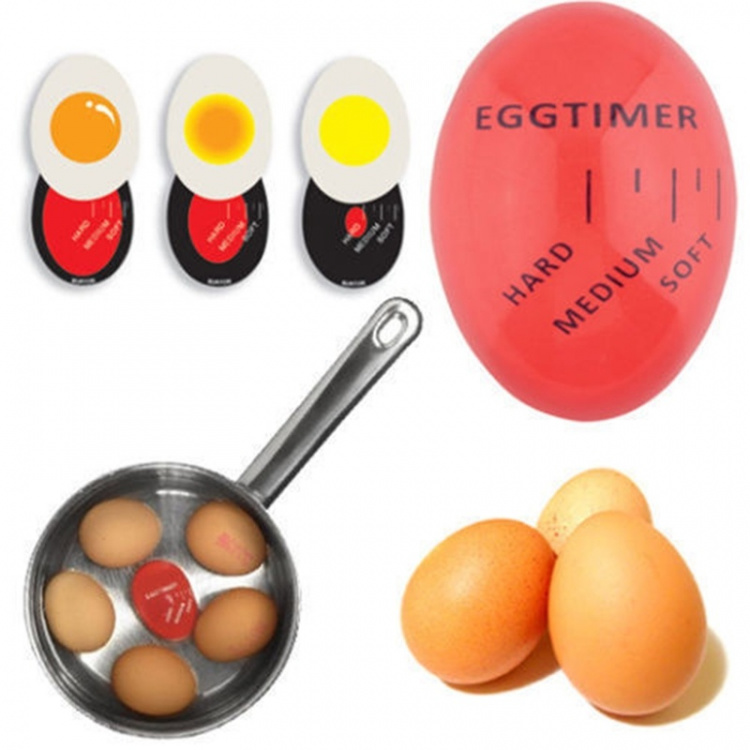 Smart egg timer with color change