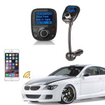 FM transmitter with Bluetooth hands-free and car charger, Black FM transmitter with Bluetooth hands-free and car charger, Black