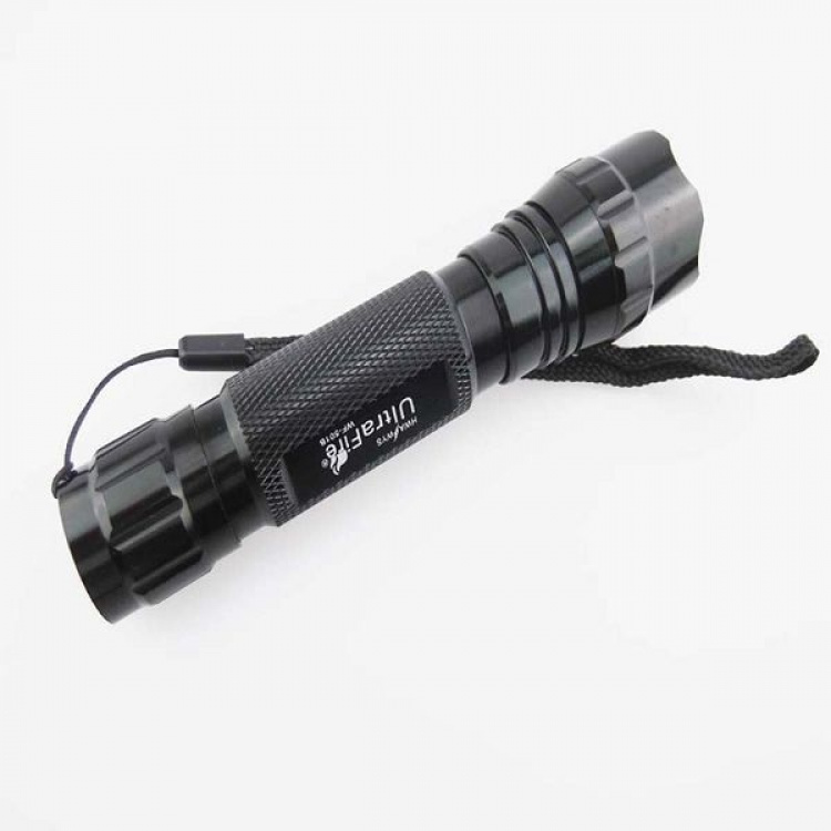 CREE flashlight with SOS range, 600lm, Black