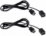 Extension cable, 2-pack for Wii Nunchuk / NES/SNES Classic Mini, 1.8 meters Extension cable, 2-pack for Wii Nunchuk / NES/SNES Classic Mini, 1.8 meters