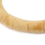 Steering wheel cover - Soft, warm faux fur steering wheel cover, fits most cars, Beige. Steering wheel cover - Soft, warm faux fur steering wheel cover, fits most cars, Beige.