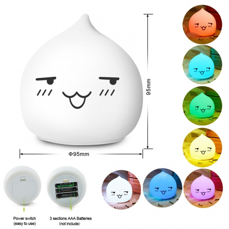 Waterdrop Light LED, lights up in 7 different colors. Waterdrop Light LED, lights up in 7 different colors.