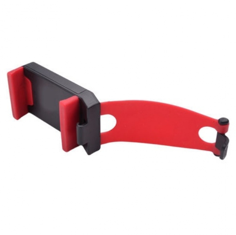 Universal mobile holder for steering wheel, Red Universal mobile holder for steering wheel, Red