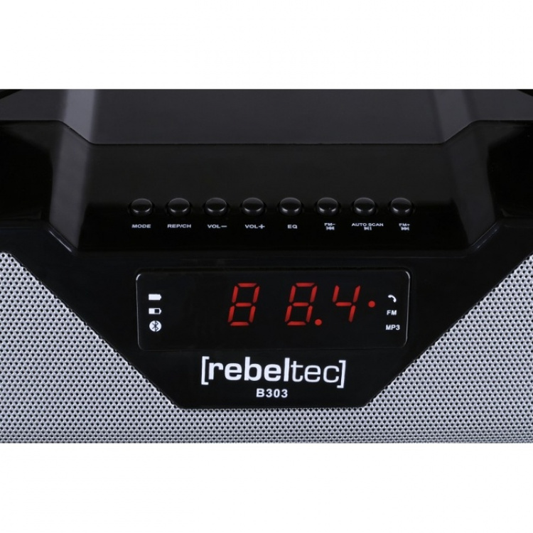 Rebeltec Bluetooth speaker SoundBox 400 BT / FM / USB gray