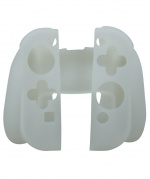 Silicone grip for controller, Nintendo Switch, Transparent. Silicone grip for controller, Nintendo Switch, Transparent.