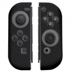 Silicone grip for Joy-Con controller, Nintendo Switch, Black Silicone grip for Joy-Con controller, Nintendo Switch, Black