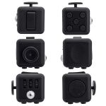 Fidget Cube, Black Fidget Cube, Black