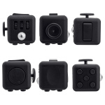 Fidget Cube, Black Fidget Cube, Black