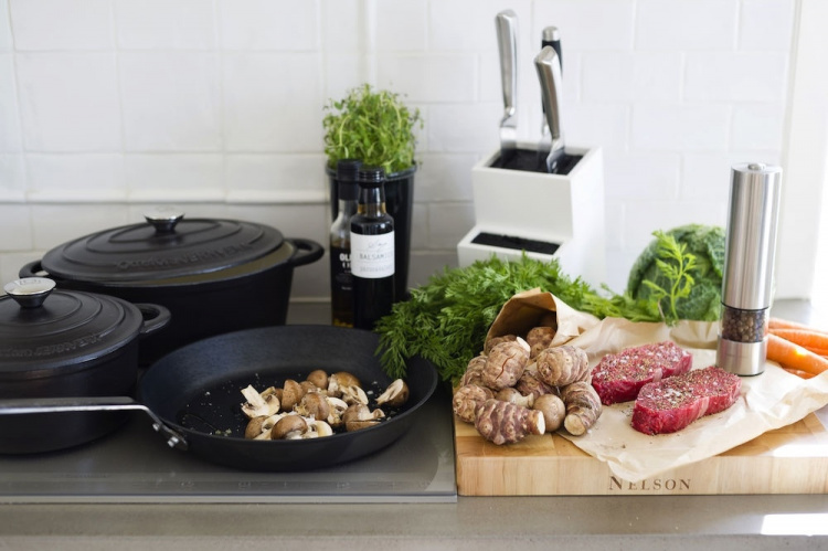 Orrefors Jernverk Gjutjärnsgryta, 3,5 liter, Svart